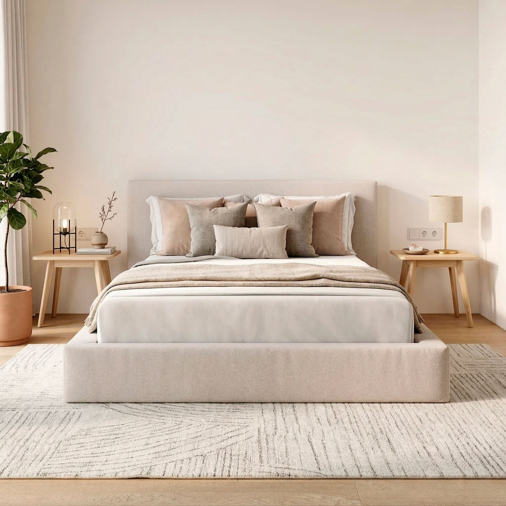Seline Signature - Base de cama y respaldo acolchado
