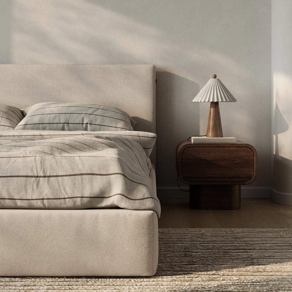 Cloud™ - Base de cama y respaldo acolchado ☁️