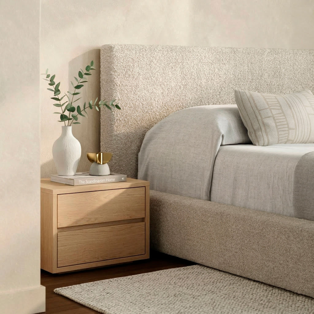 Seline Signature - Base de cama y respaldo acolchado